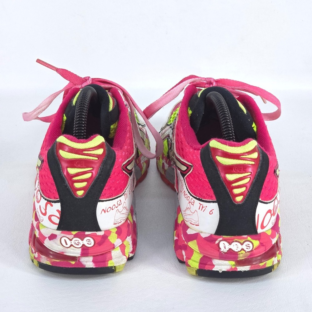 Asics Gel-Noosa Tri 6 Womens 10 Multicolor Running Shoes T163N Graffiti Athletic - Picture 8 of 11